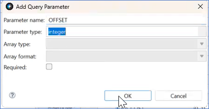 OFFSET Query Parameter