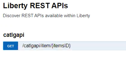 The URL will produce a list of the methods when the List Operations link is selected. The mapped API displays adjacent to the GET method button.